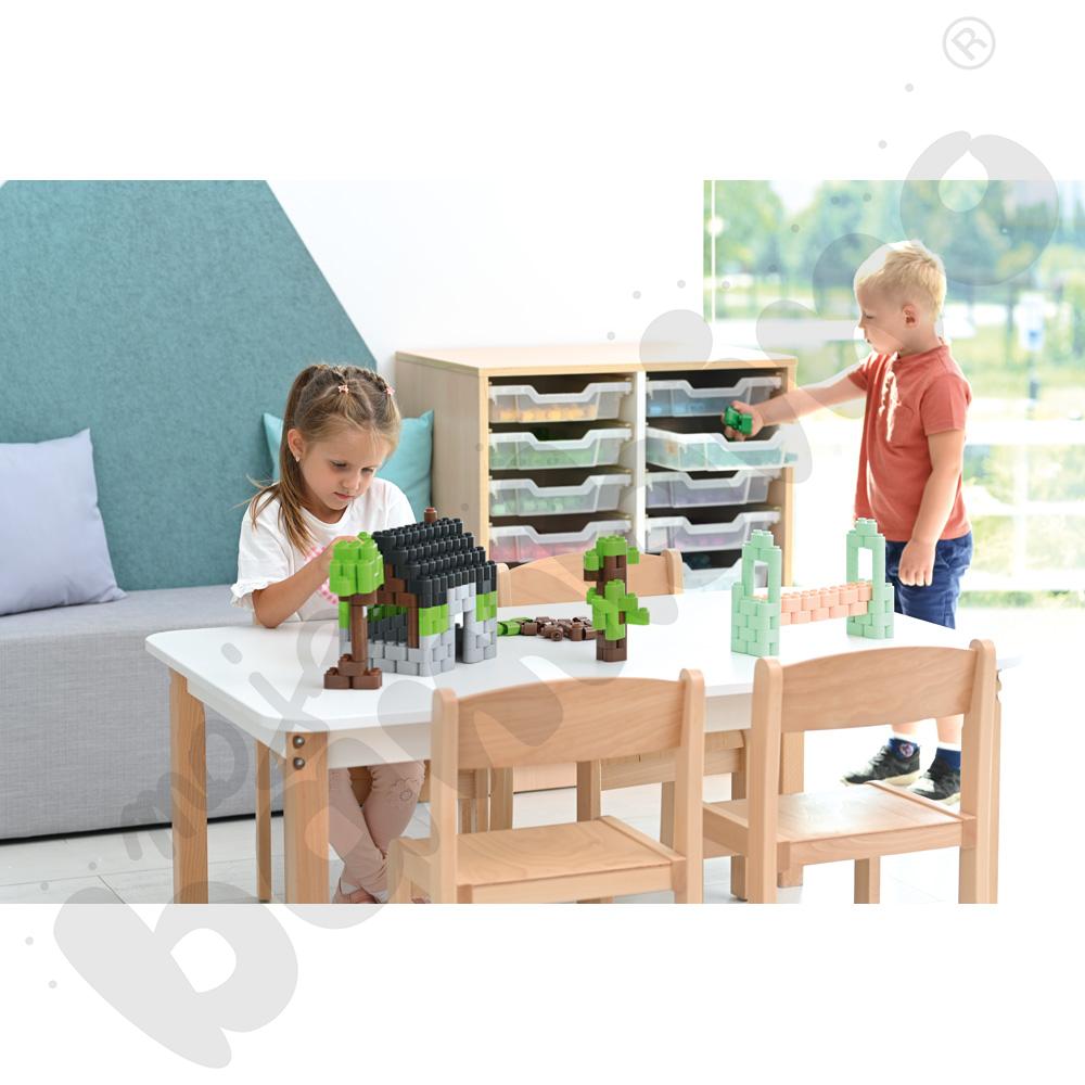 Szafka z klockami Botzees Wall - 2400 klocków