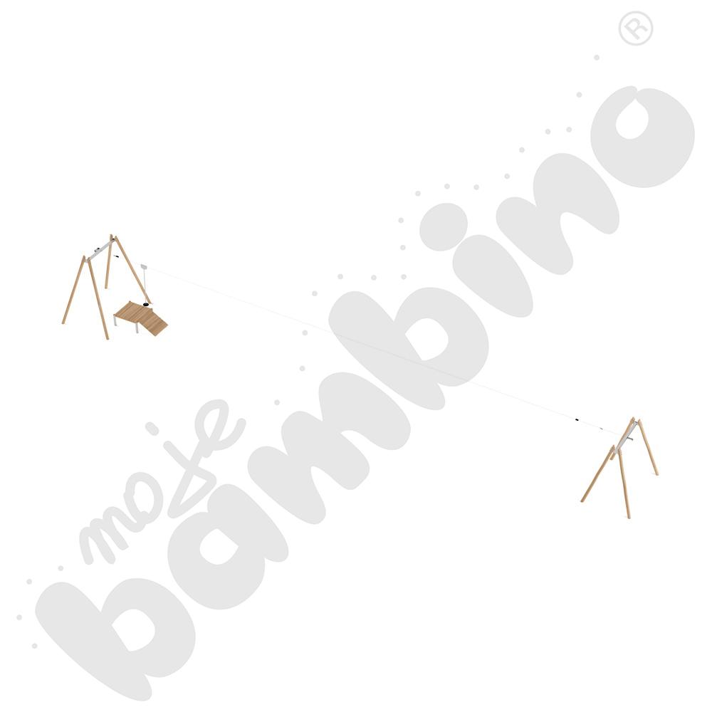 Zjazd linowy Robinio