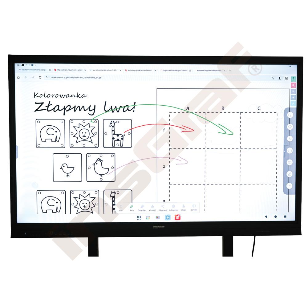 Interaktívny monitor insGraf DIGITAL EduSpace 65