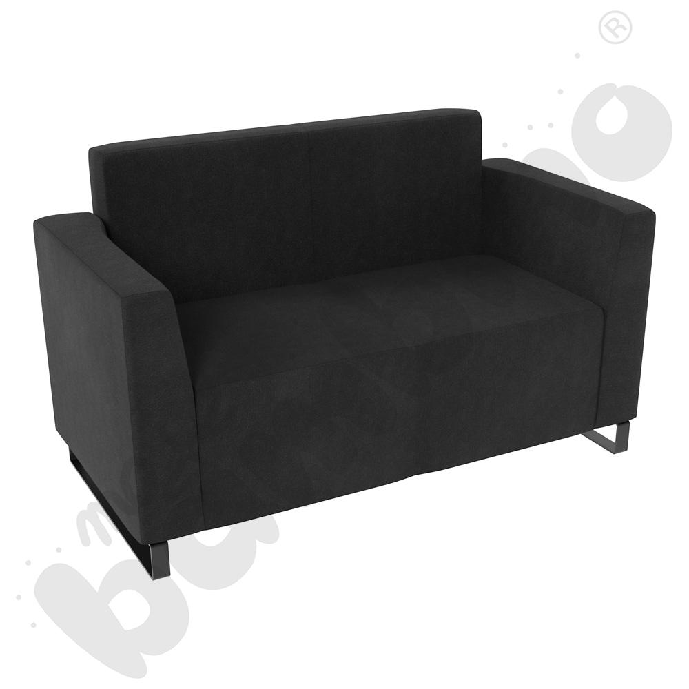 Sofa Universum 2-os. wys. 82 cm, 2 boki niskie, tkanina KG38