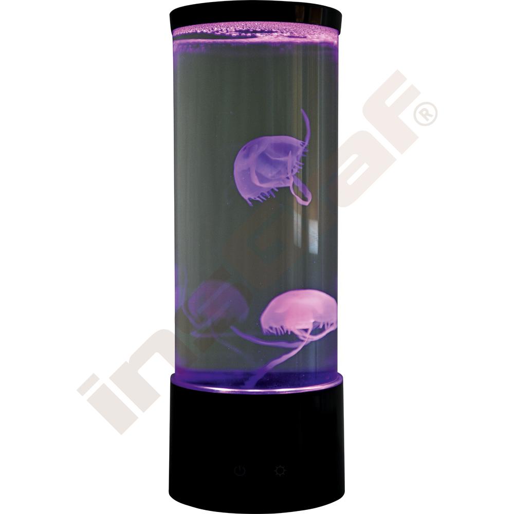 Relaxační lampa s medúzami L