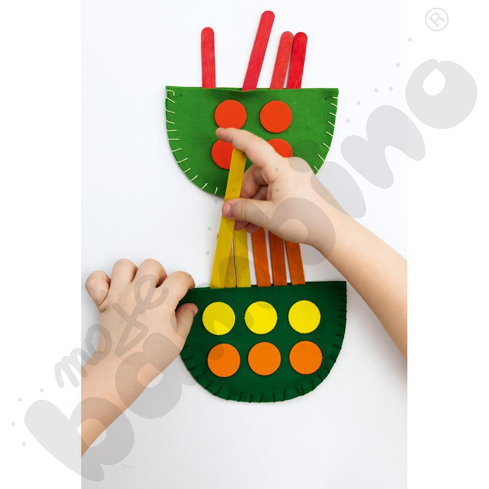 Patyczki kolorowe 11,5 cm, 1000 szt.