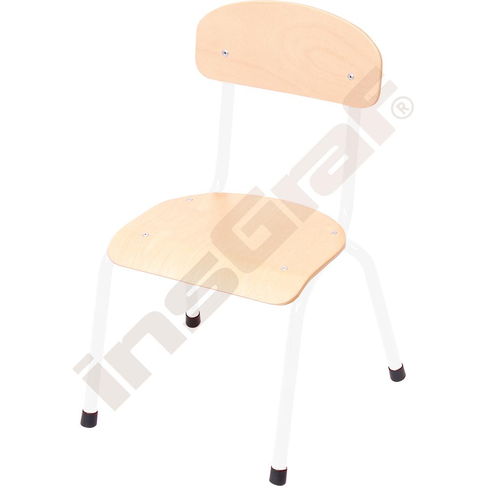 
Stuhl Bambino 1, SH 26 cm - weiß

