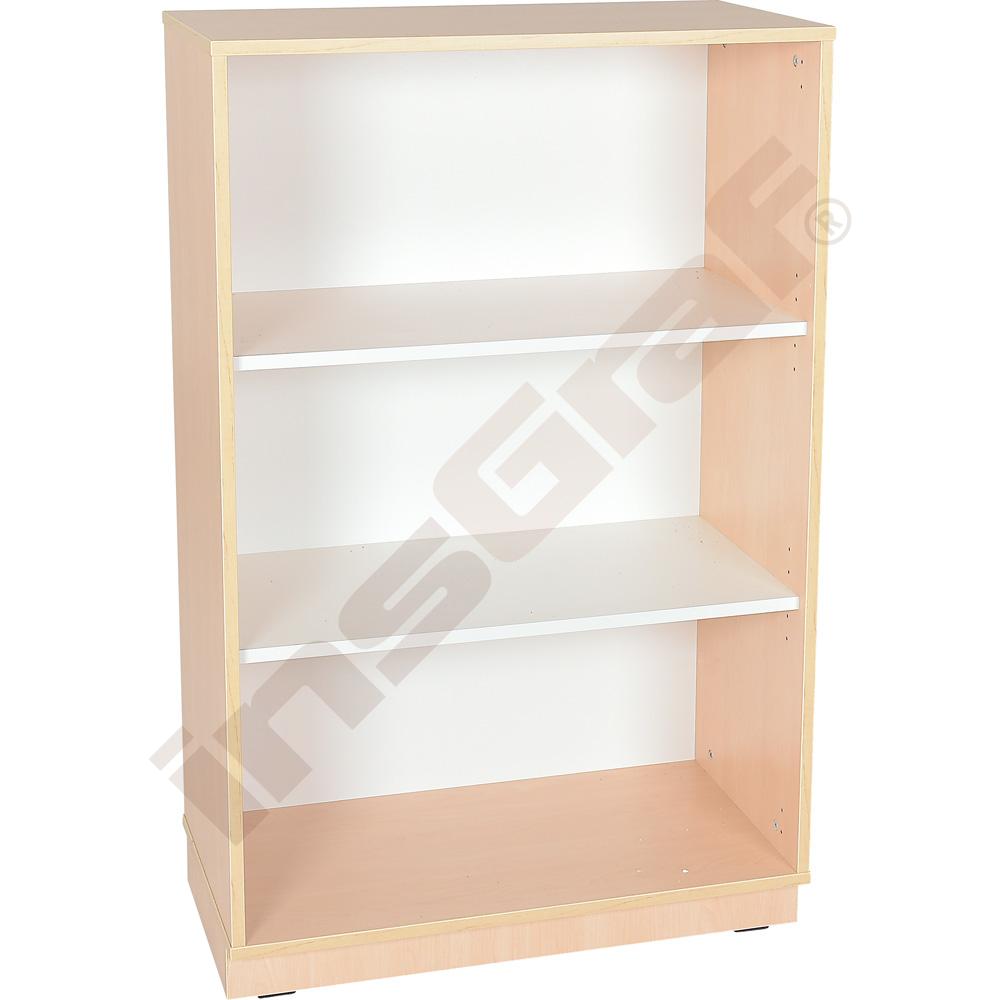 Quadro - skrinka L s 2 policami, javor