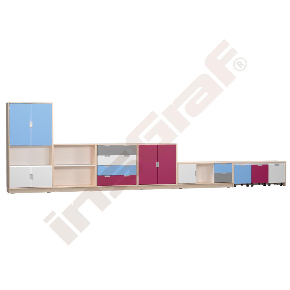 Quadro sestava 182, otevírání 90°