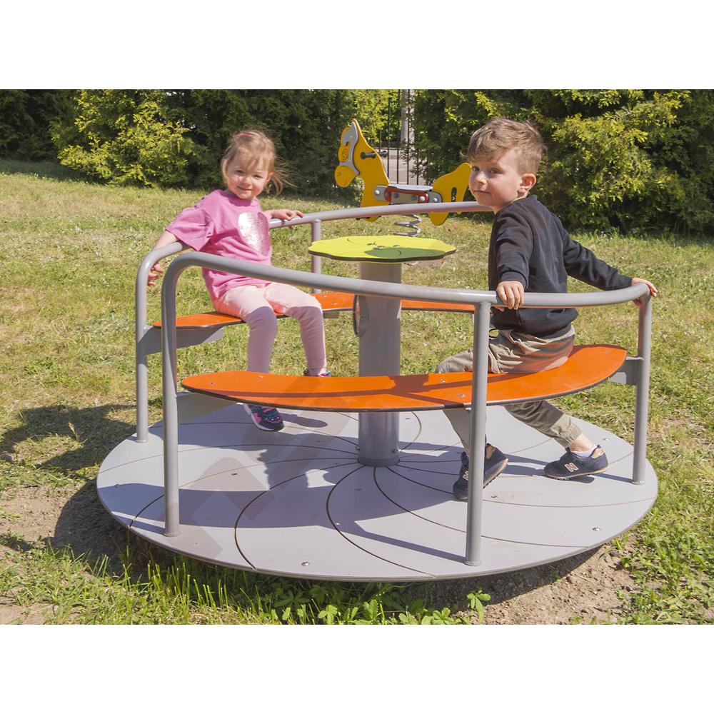 Kotoučový kolotoč Novo se sedákem, prům. 150 cm 