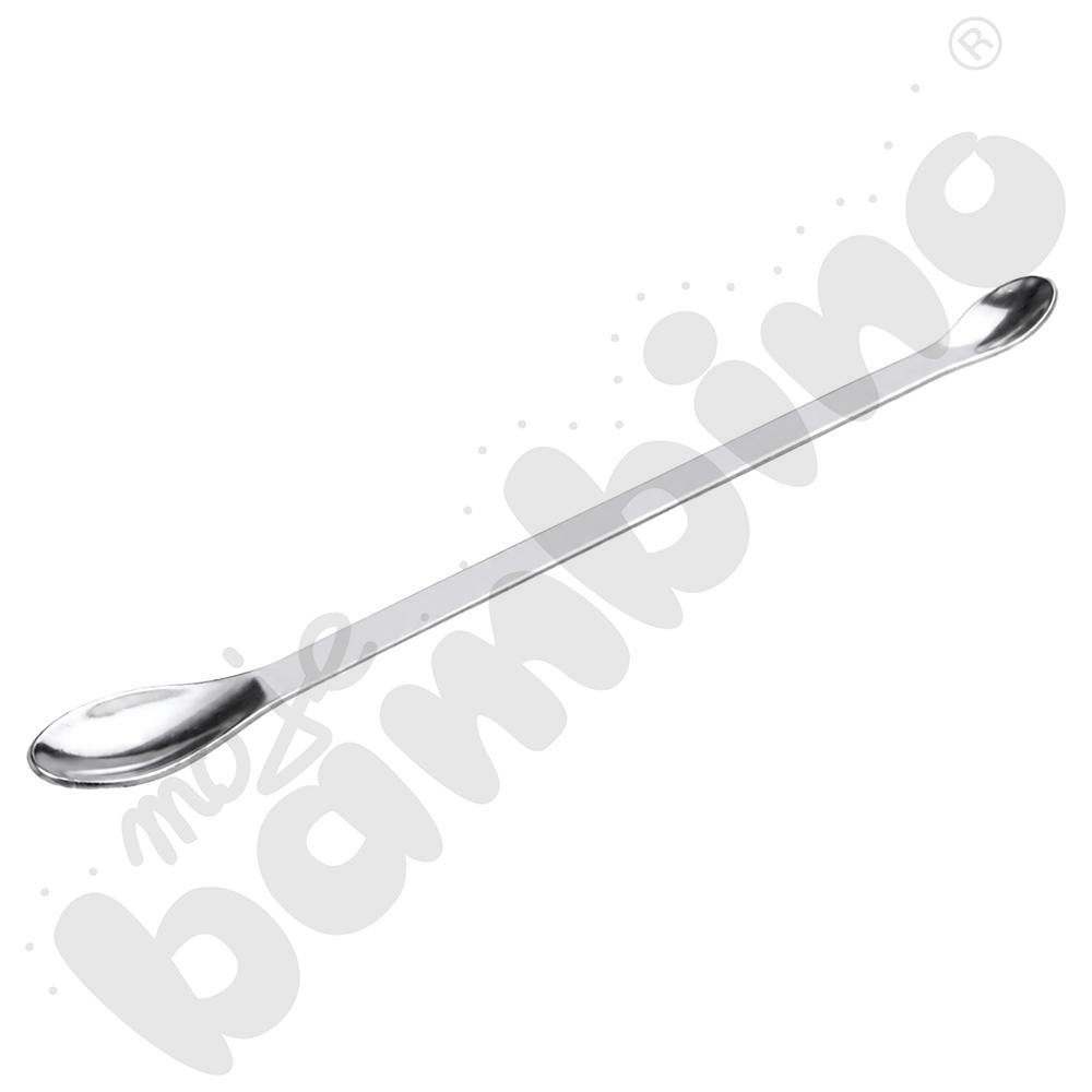   Łyżeczka dwustronna, dł. 18 cm  