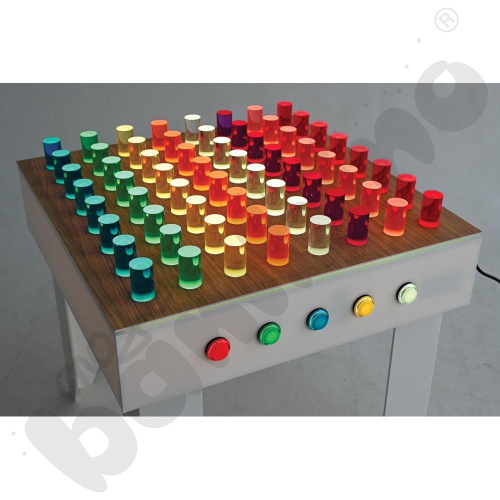 Multifunkcyjny stolik podświetlany