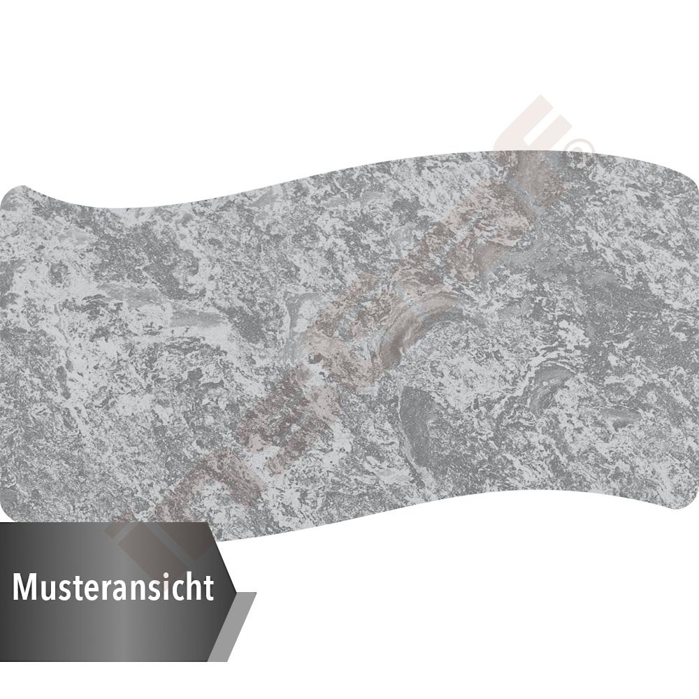 
Flüstertisch wellenförmig groß, auf Rollen
