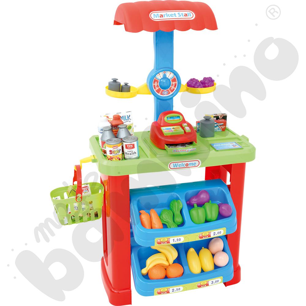 Supermarket z asortymentem