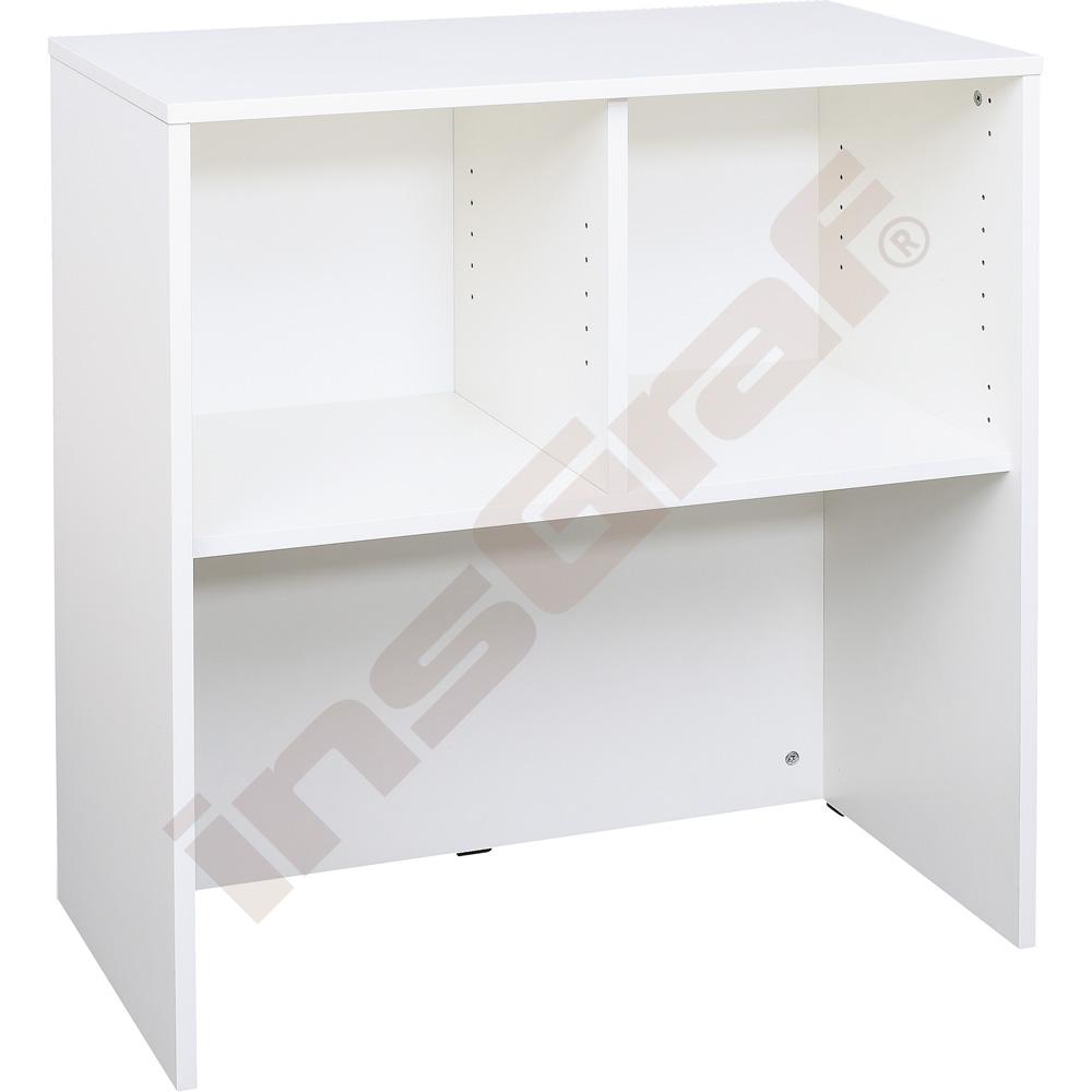 Quadro - skrinka nad veľký úložný box, biela 