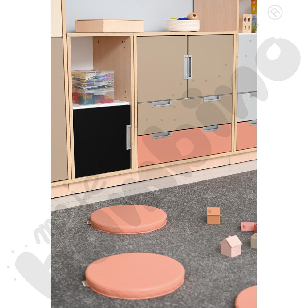 Quadro - szafka M na 2 szerokie szuflady, klon jasny