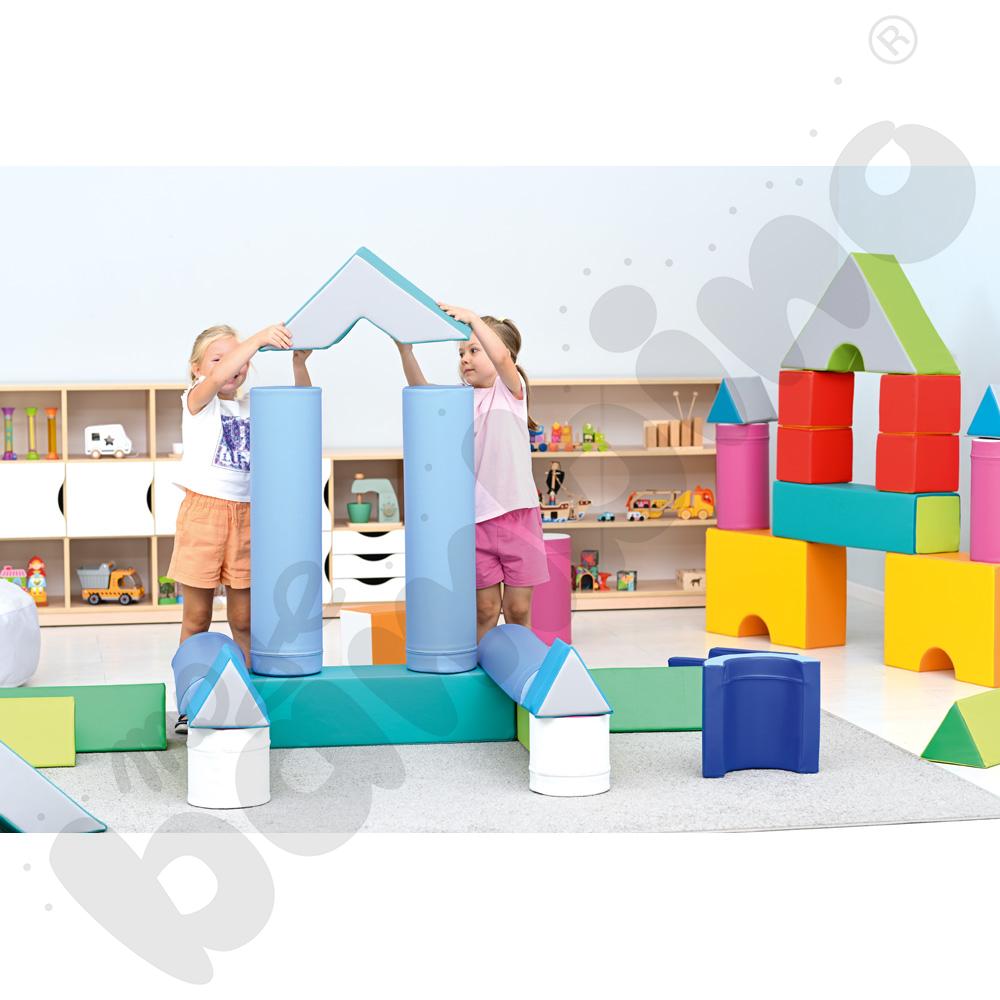 Zestaw małych klocków piankowych, 33 elem.