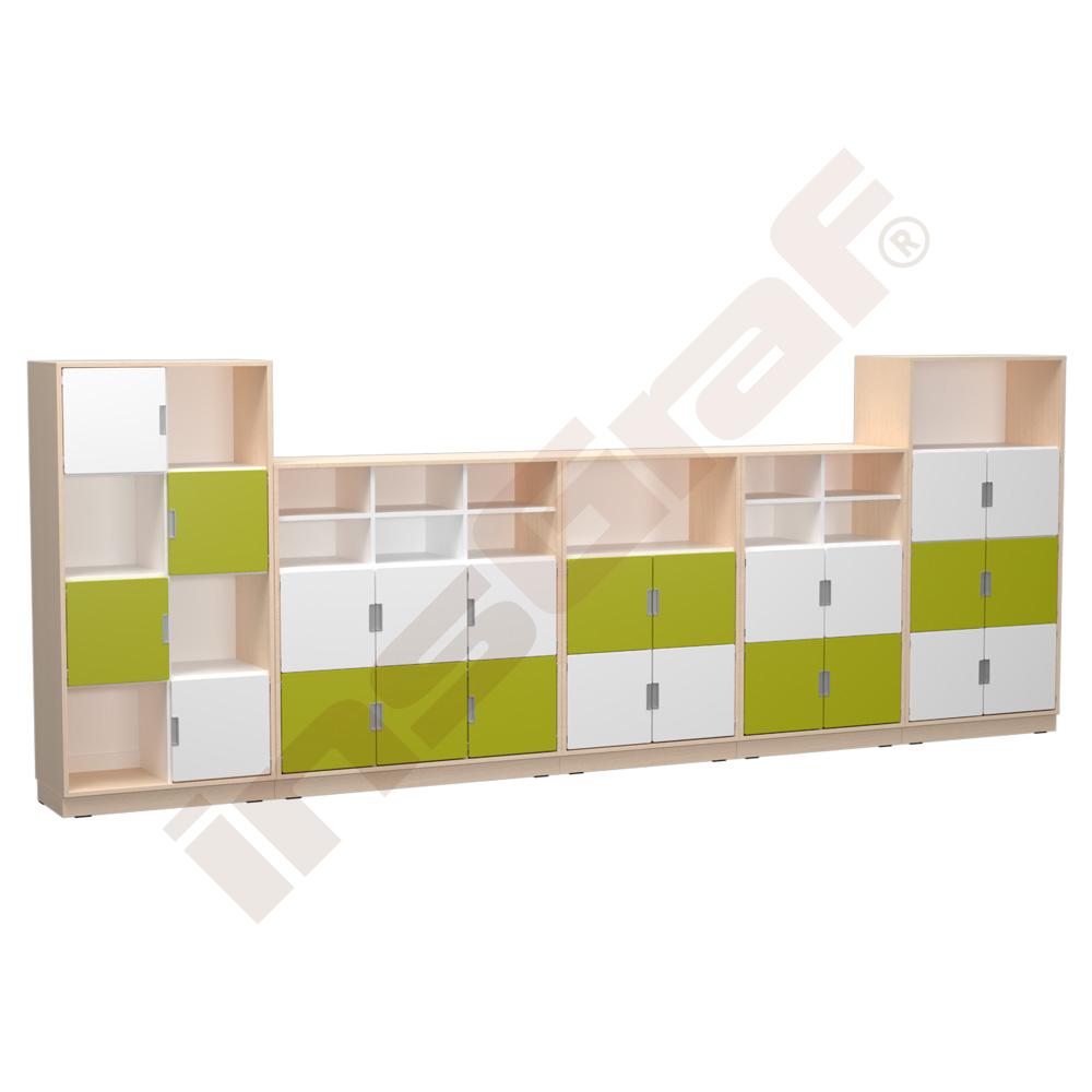 Quadro -sestava 84, 90°, korpusy světlý javor