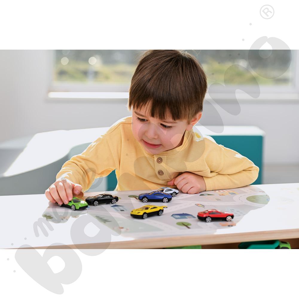 Resoraki - wyścigówki, 6 szt