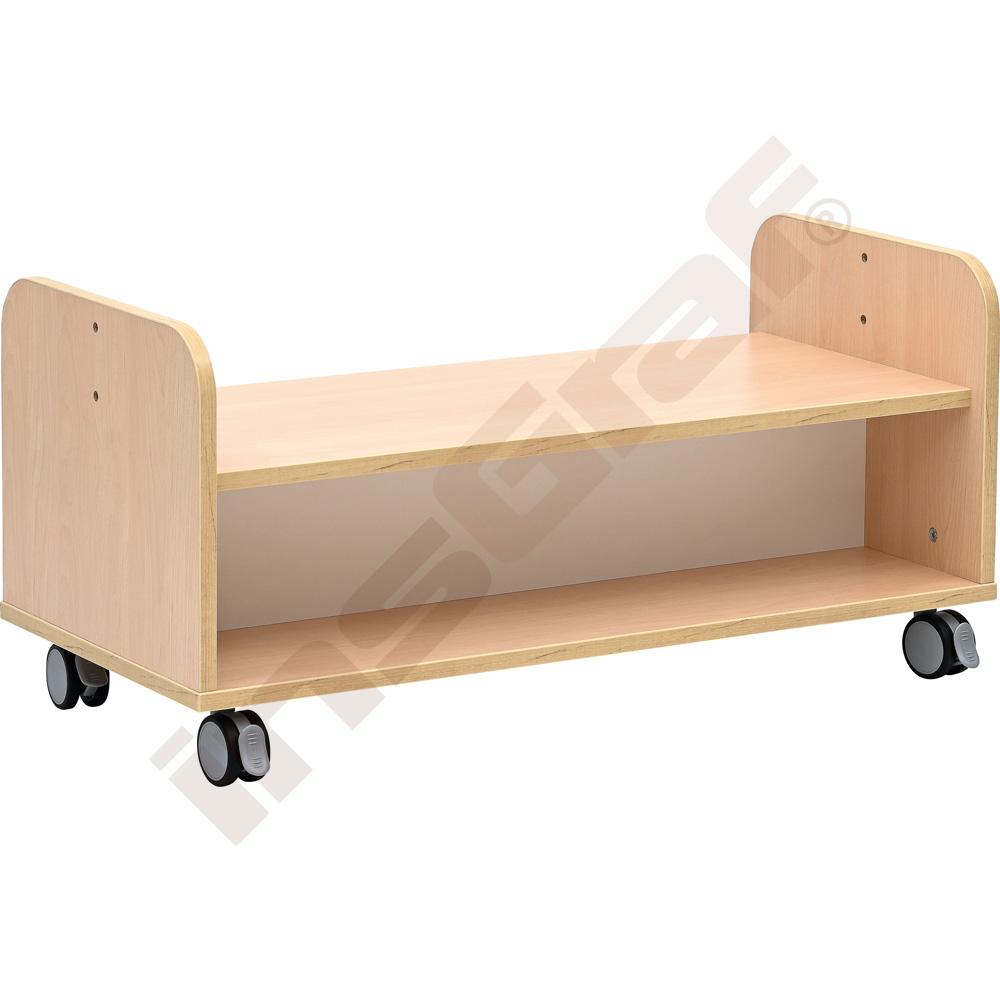 Quadro Mobilní skříňka S do hracích koutků, světlý javor