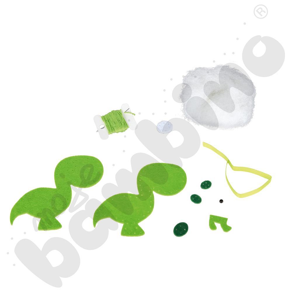 Filcowy zestaw do szycia - dinozaur