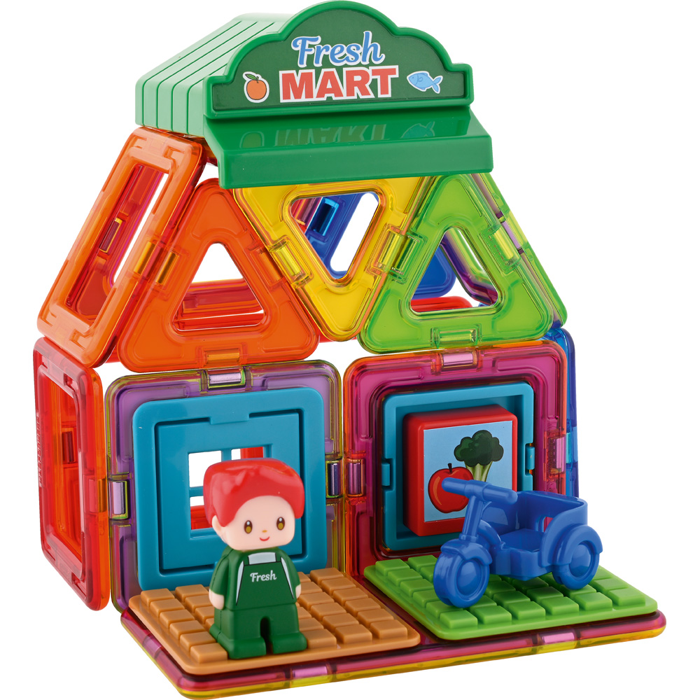 Magformers Town Set - tržnica