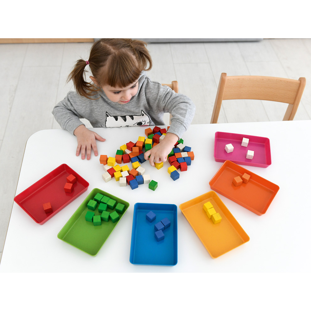 Mini tácky, 6 farieb