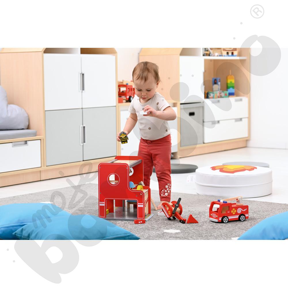 Remiza strażacka - zestaw smyka