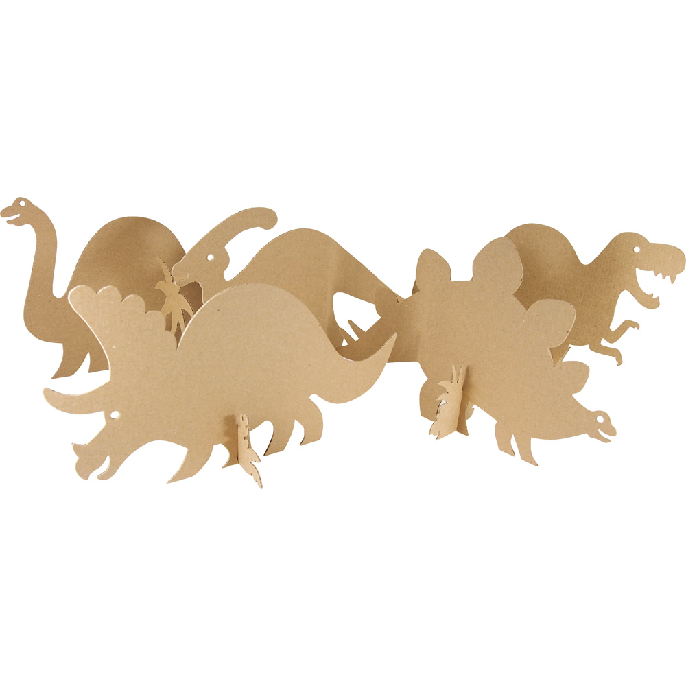 Kartónové dinosaury