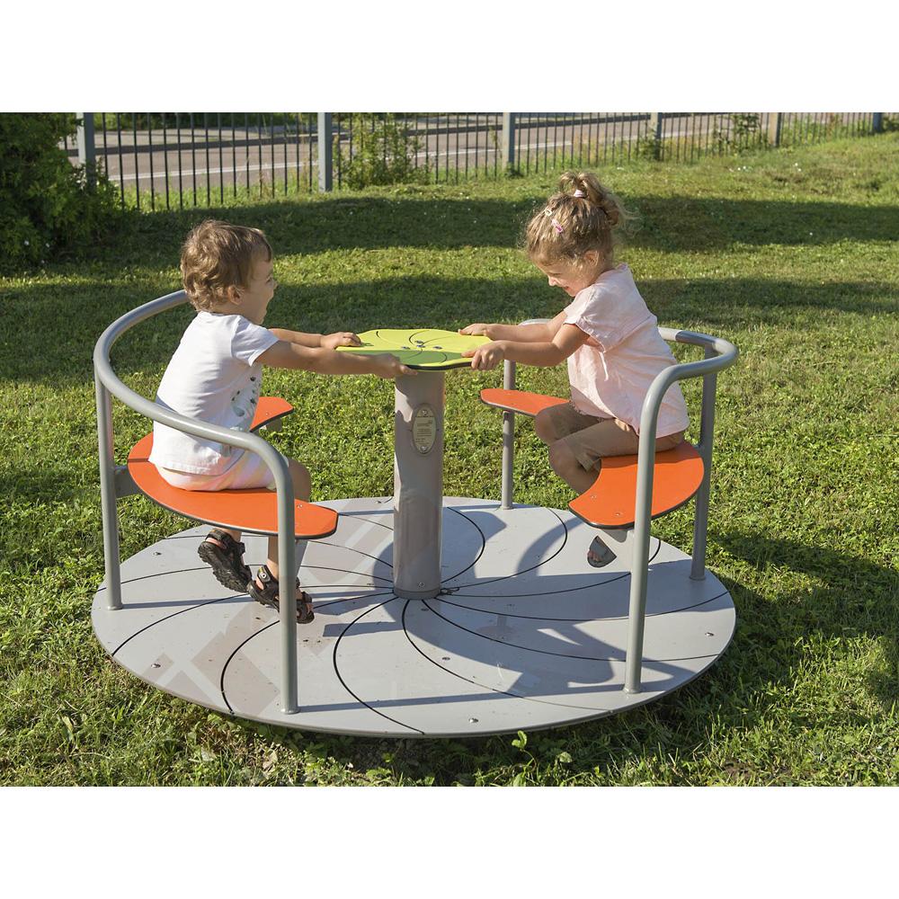 Kotoučový kolotoč Novo se sedákem, prům. 150 cm 