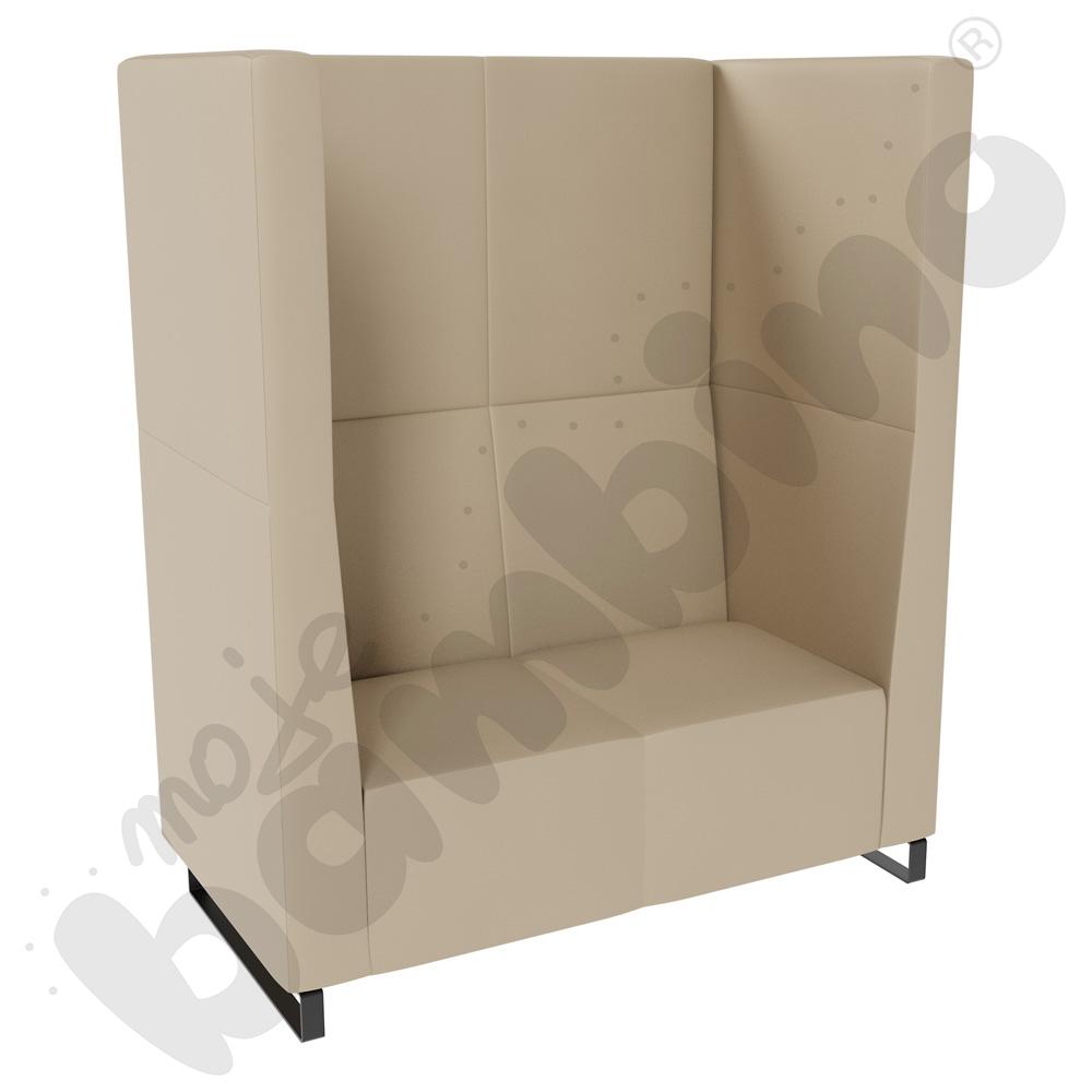 Sofa Universum 2-os. wys. 163 cm, 2 boki wysokie, tkanina MT05