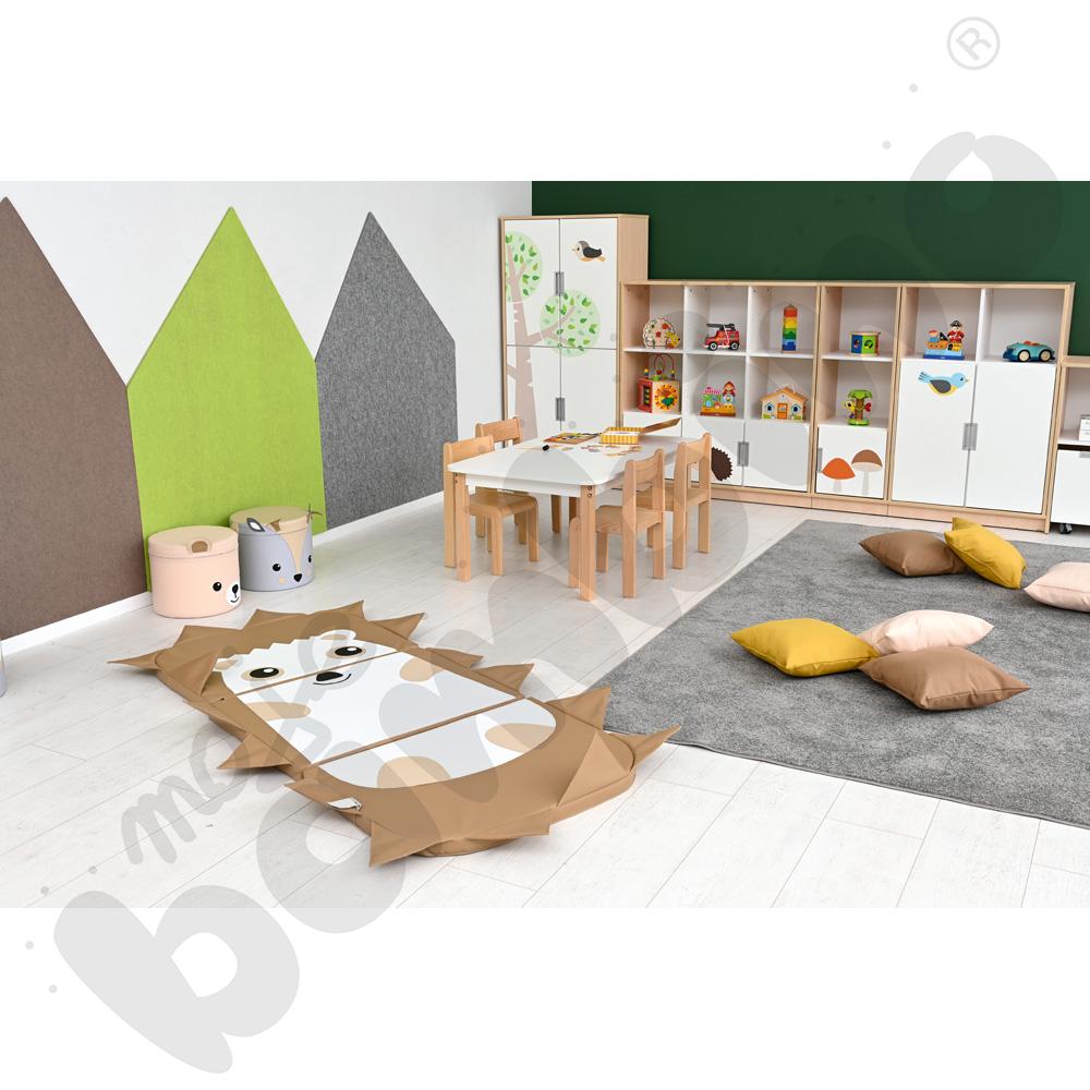 Materac 3-częściowy Jeżyk