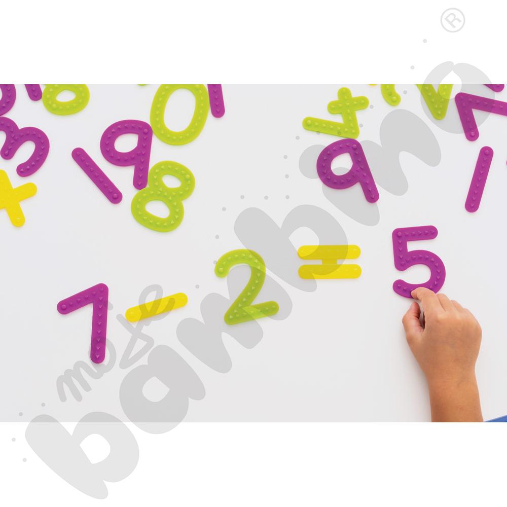 Cyfry dotykowe i znaki matematyczne