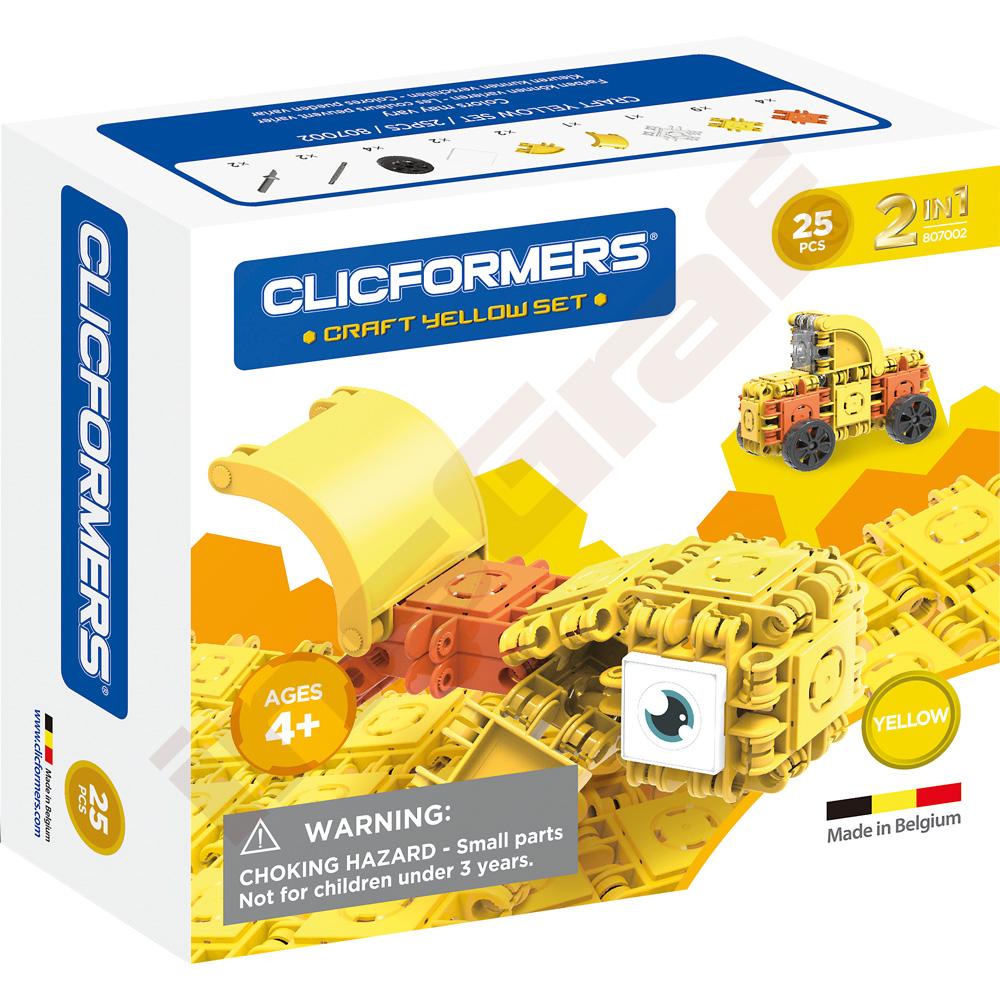 Kostičky Clickformers Yellow 2v1