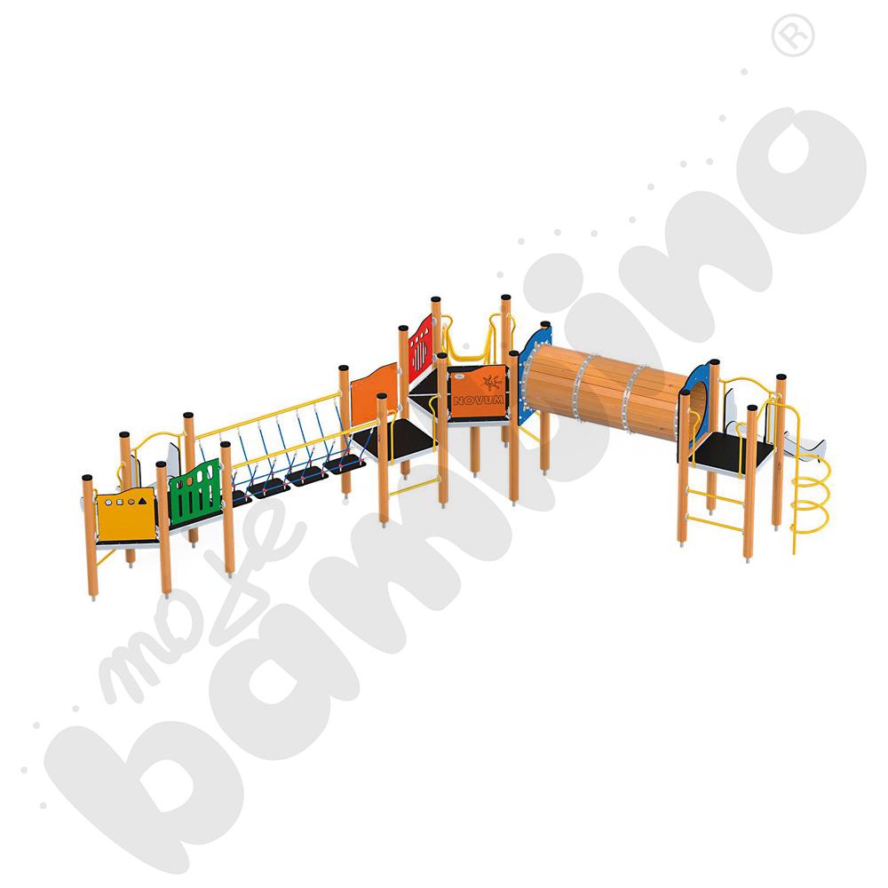 Orbis - platforma 9, drewniane słupy