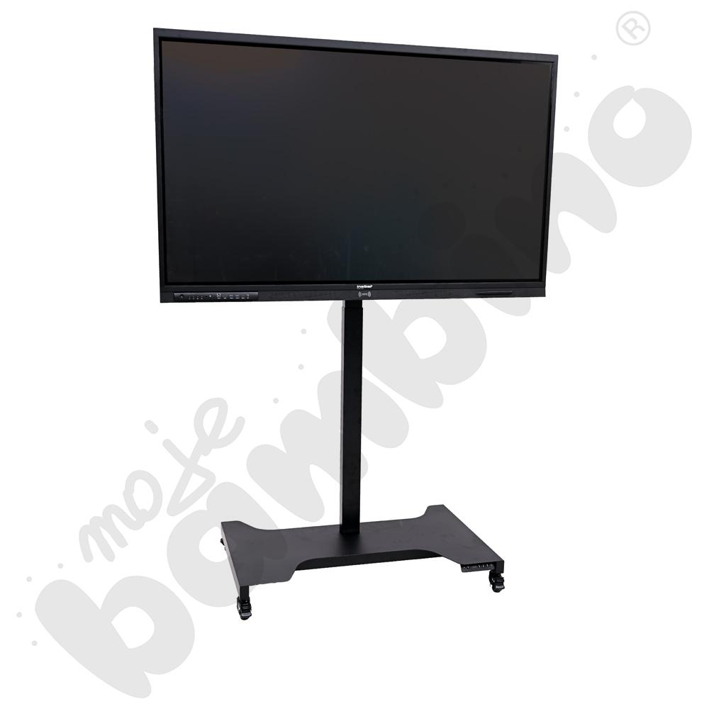 Monitor interaktywny insGraf DIGITAL EduSpace 75 na stojaku mobilnym