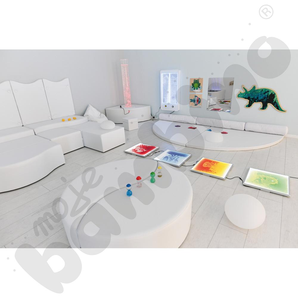 Materac składany, biały