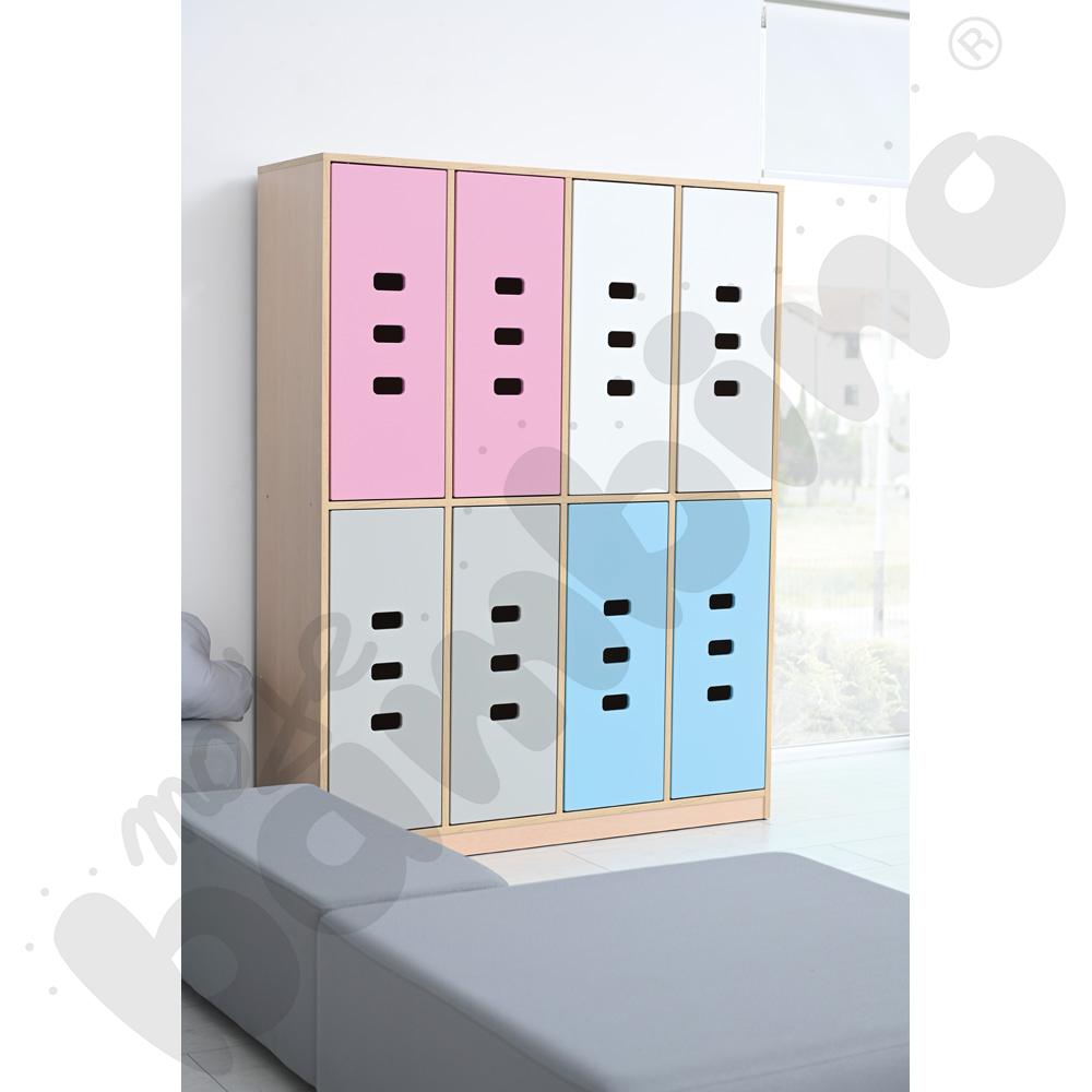 Szatnia Tęczowa duża z drzwiami - zestaw 2