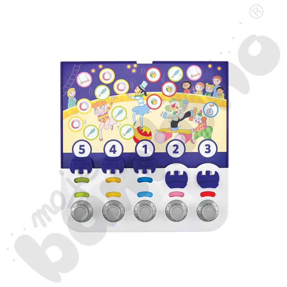 Colorcode - karty zadań - ilości od 1 do 5 