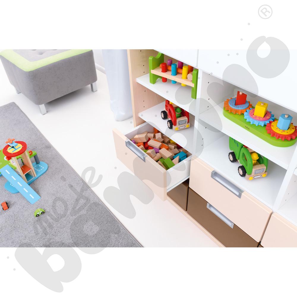 Quadro - zestaw 95, 90 st., skrzynia klon jasny