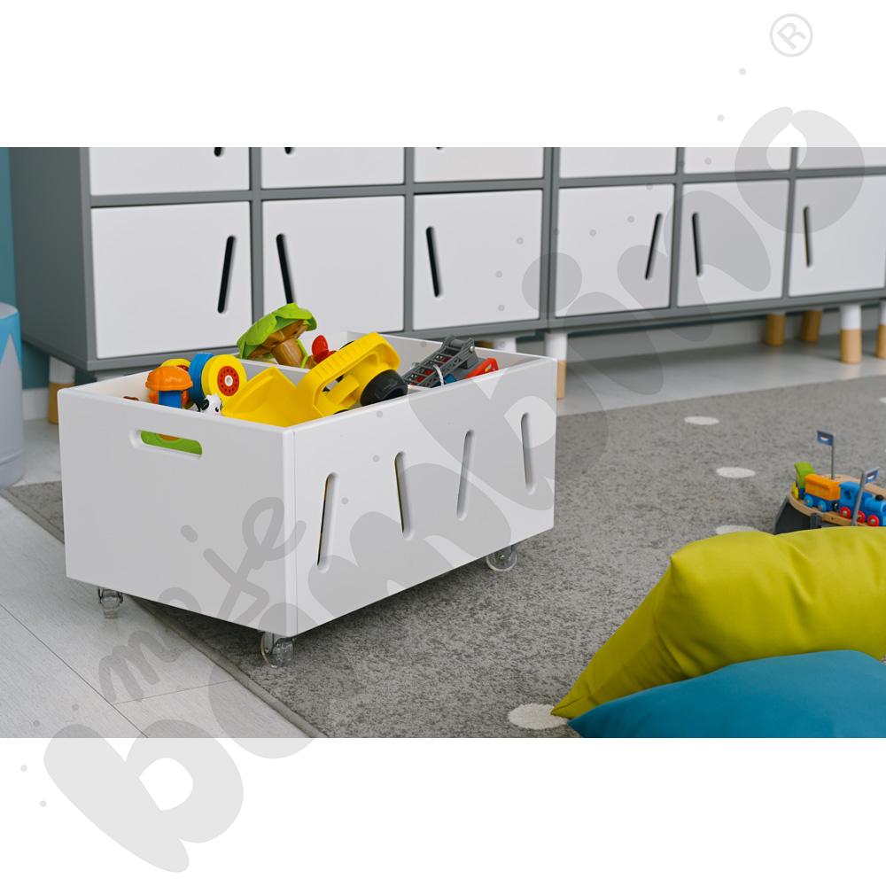 Biblioteczka niska TAB na kółkach