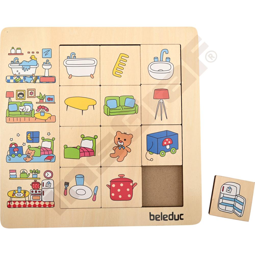 Logické puzzle- My Home