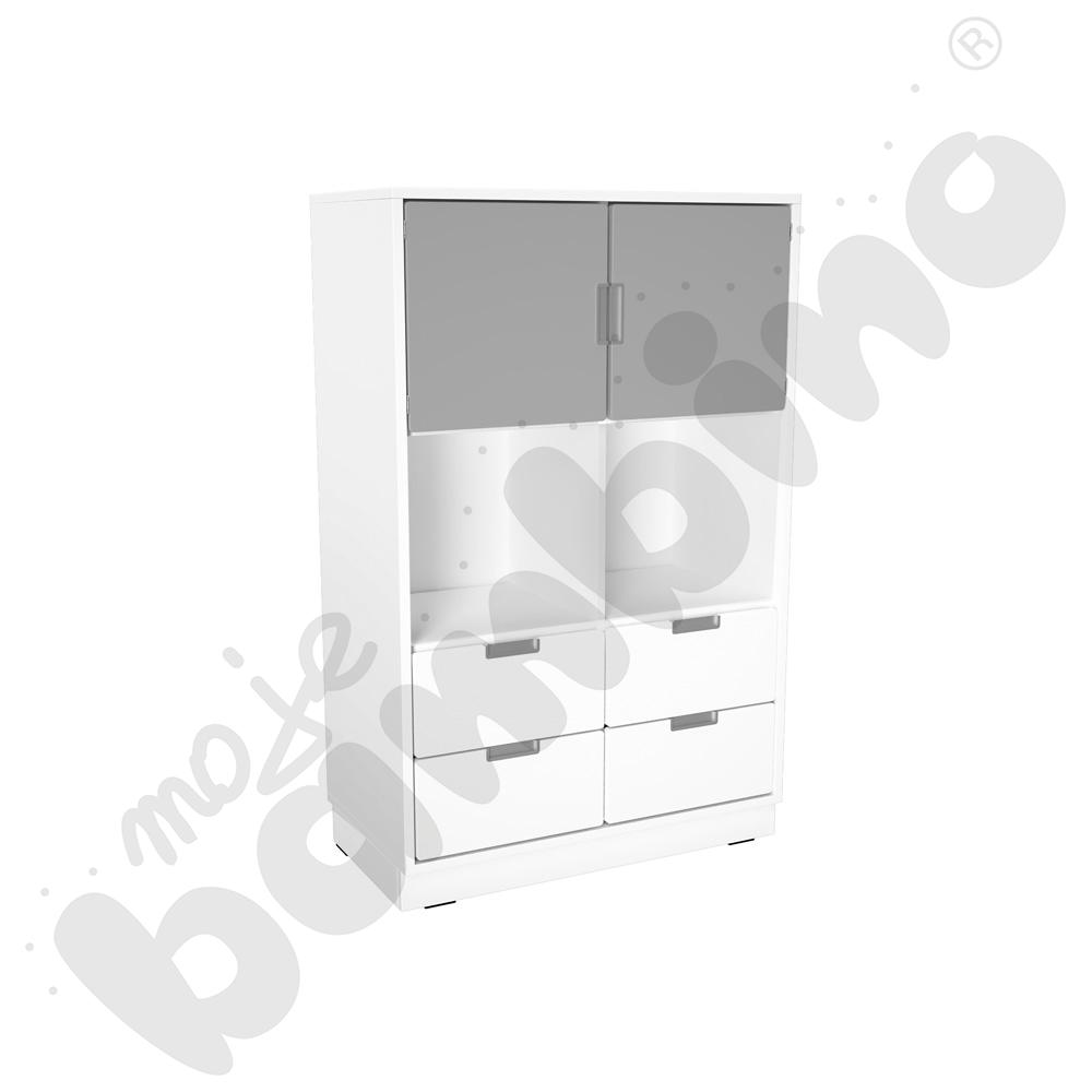 Quadro - zestaw 234, biała skrzynia