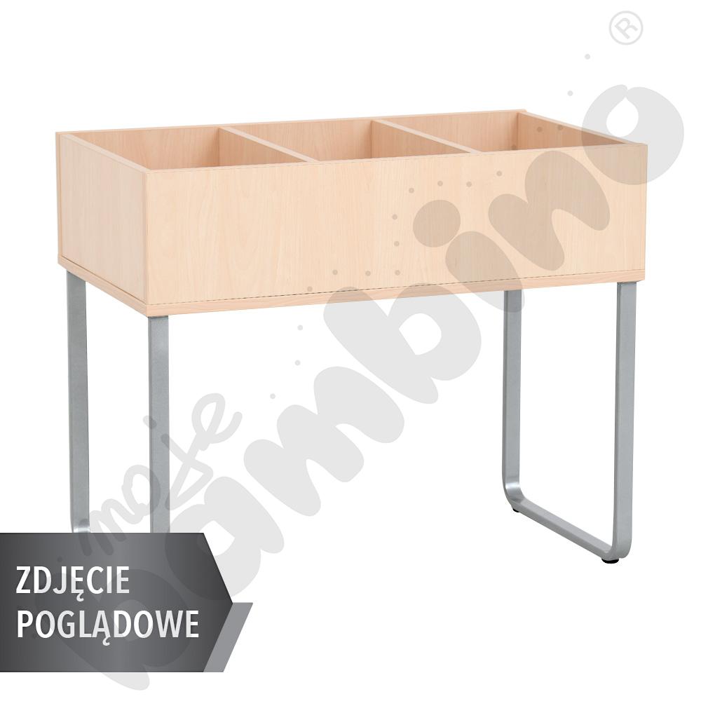 Biblioteczka stojąca Grande, wys. 55  - biała