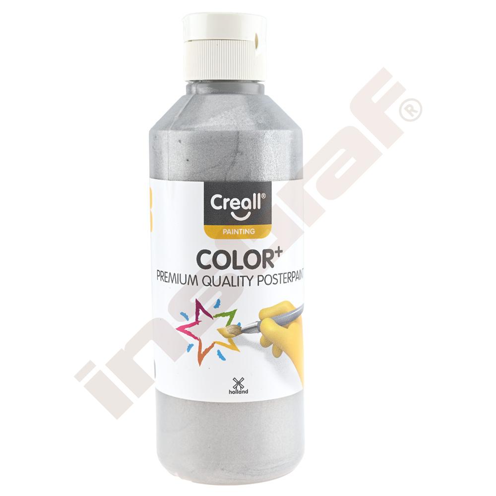 Tempera stříbrná, 250 ml