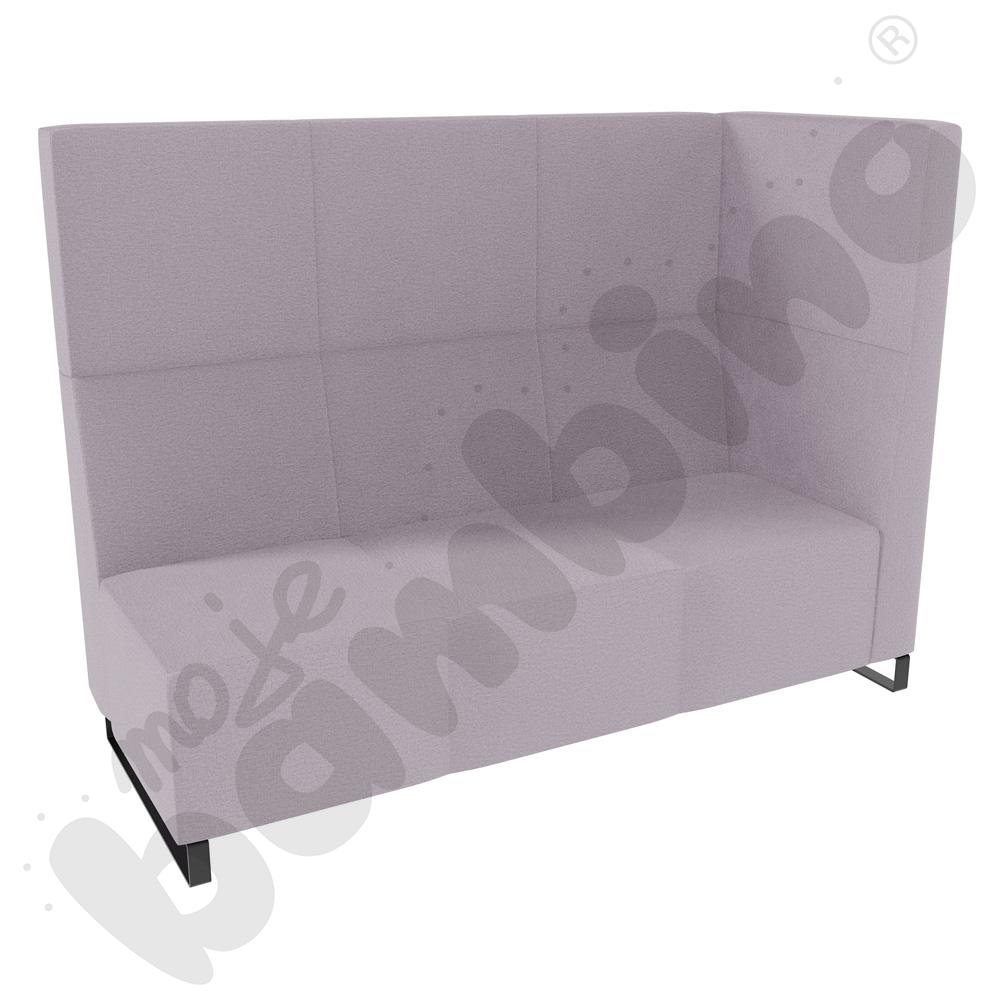 Sofa Universum 3-os. wys. 133 cm, bok średni prawy, tkanina KG21