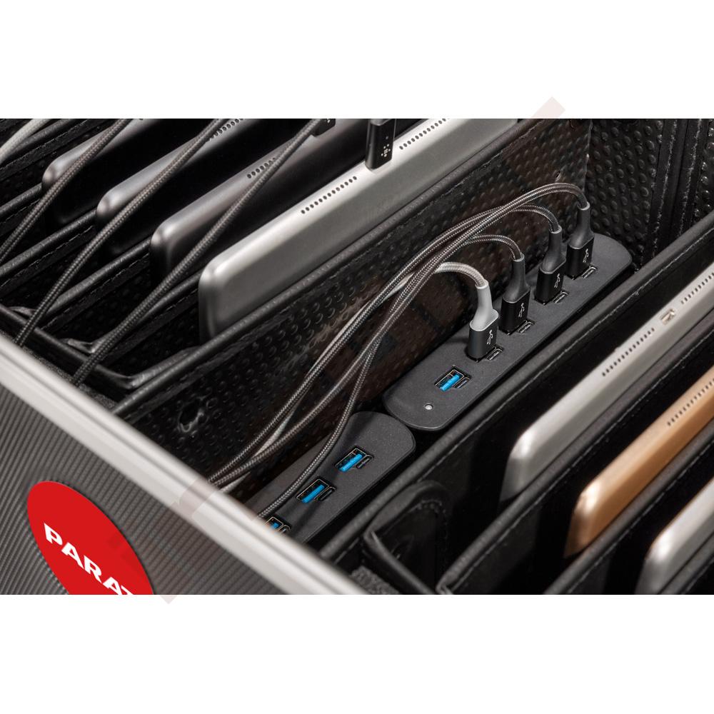 Kufřík insGraf Digital na 20 tabletů do 12,9 palců - dobíjení USB