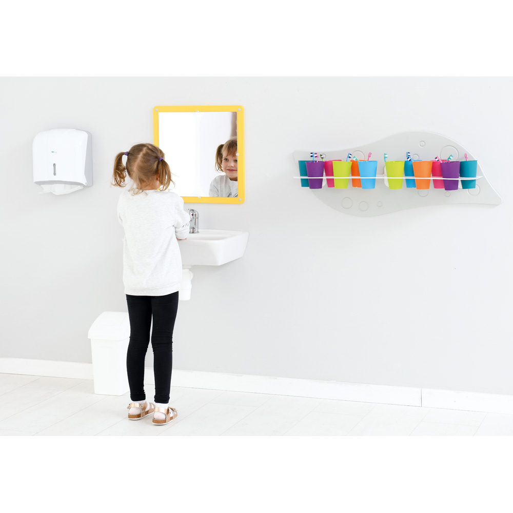 Polička na 12 pohárikov - Morská vlna 