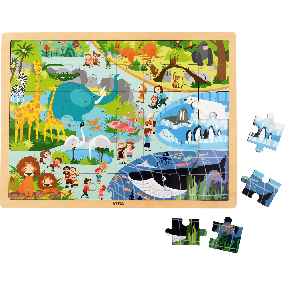 Puzzle Zoo, 48 dielov