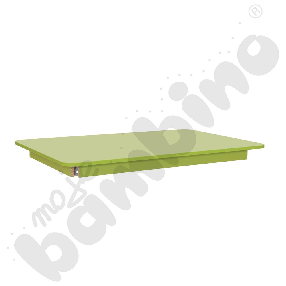 Blat Pastel prostokątny 124 x 80 zielony