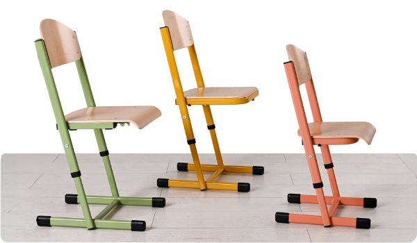 Krzesła i stoły — rozmiary