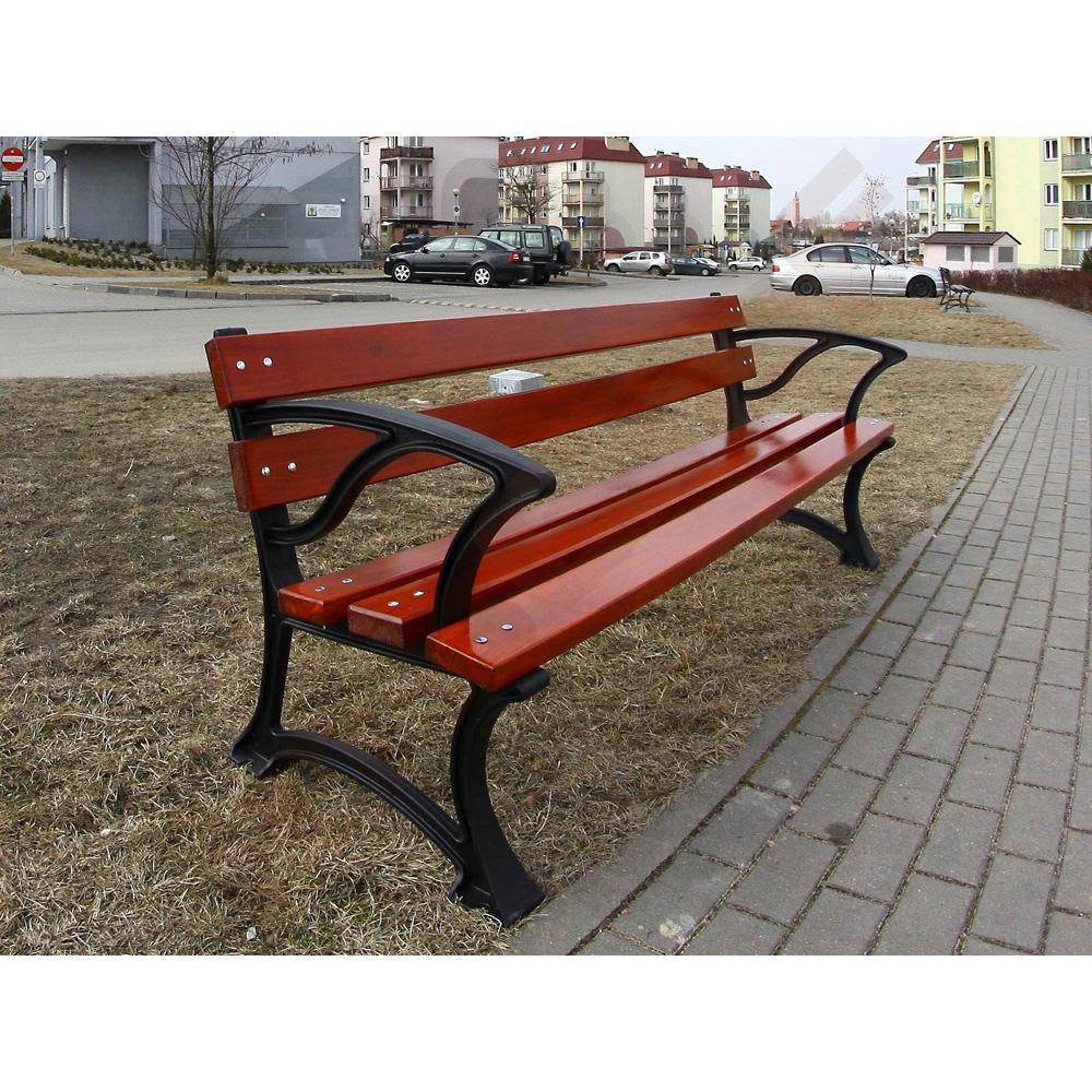 Lavička Loggy s opierkami 01