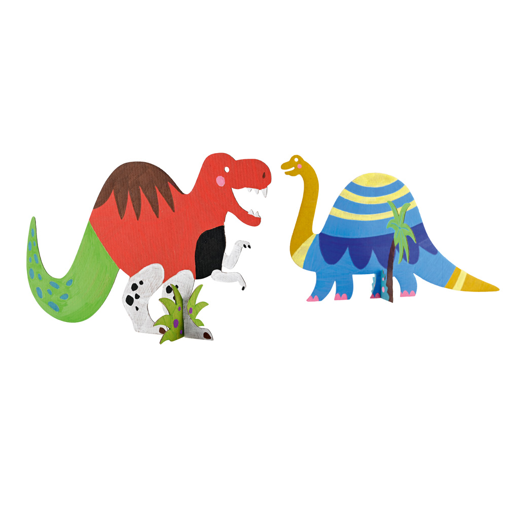 Kartónové dinosaury