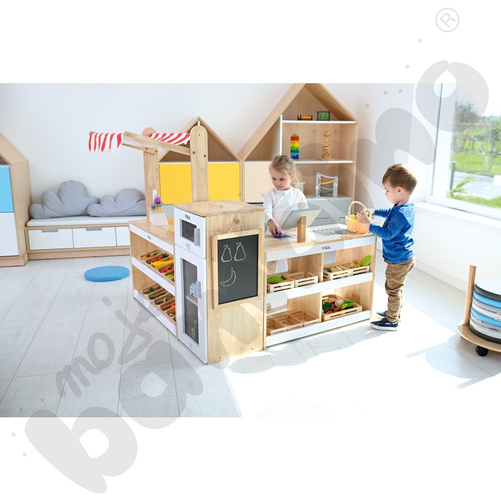 Supermarket - kasa sklepowa z taśmą